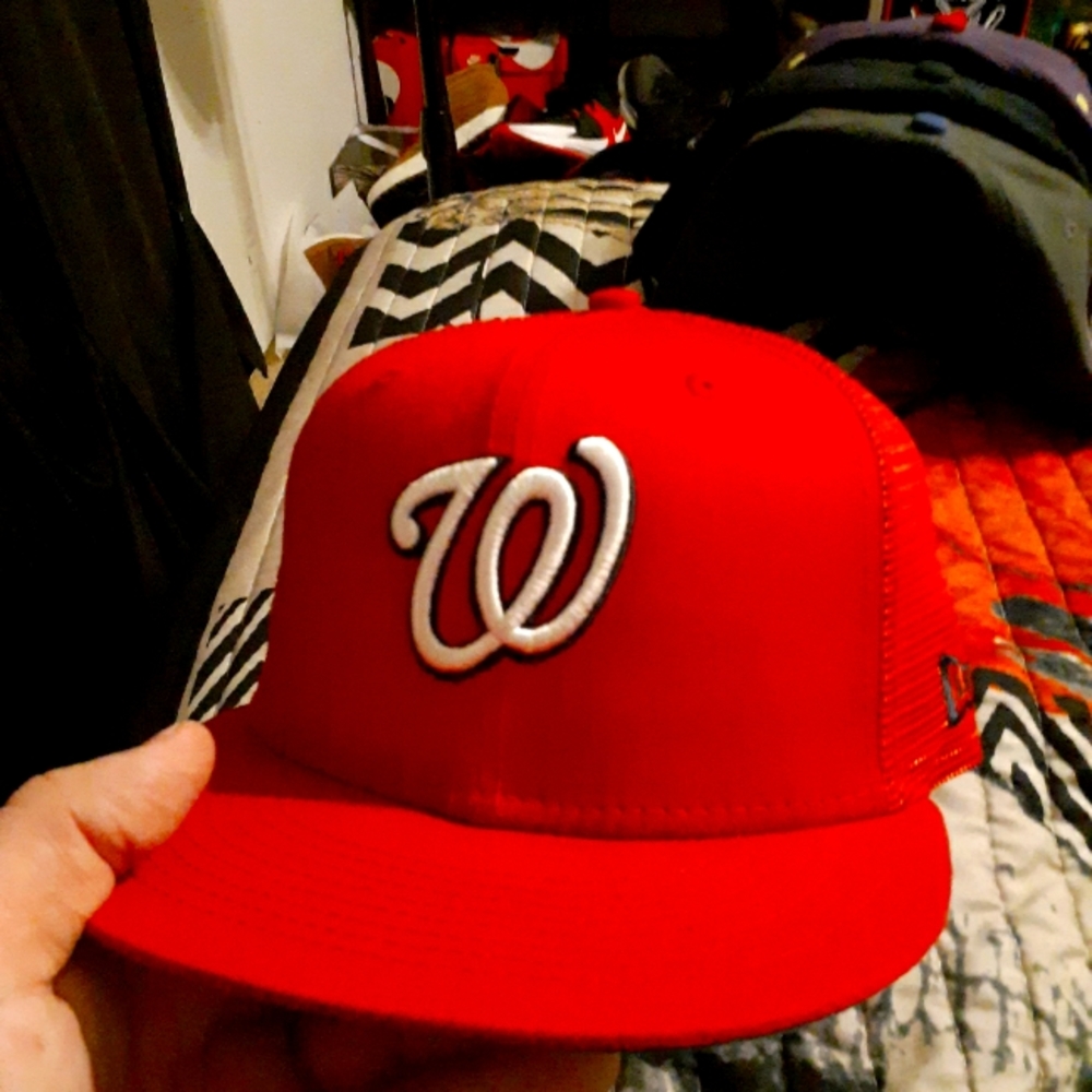 New era nationals hat size 8